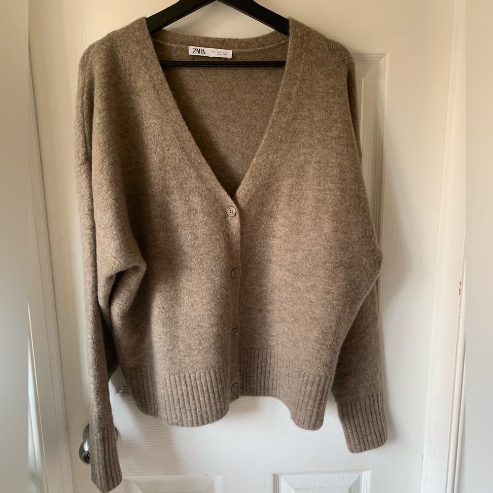ZARA Oversized Cardigan
